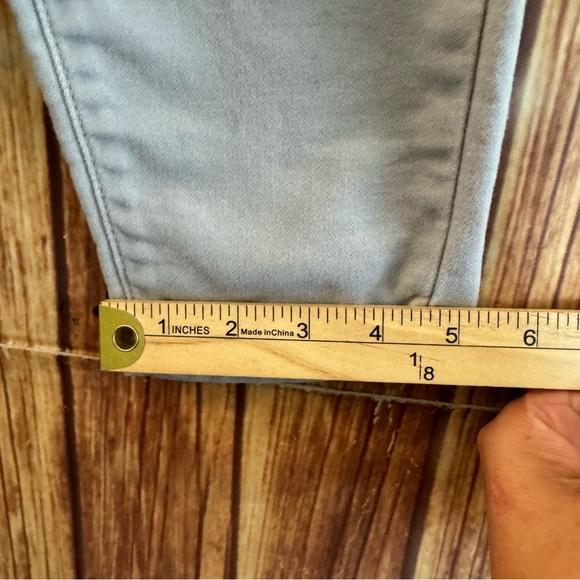 Gap Women’s Light Grey Mid Rise Skinny Pants Size 4 - Picture 6 of 11